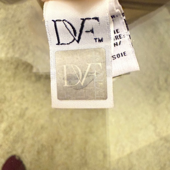 Diane von Furstenberg Cody Crinkle Cotton/Silk Maxi Skirt Ombre Geo Print 8 - Picture 3 of 11